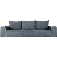 Диван Krones Цезарь 4 (велюр, графит/молочный) - Превью изображения №2 — Интернет-магазин Time-Shop