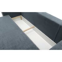 Диван Krones Цезарь 4 (велюр, графит/молочный) - Превью изображения №3 — Интернет-магазин Time-Shop