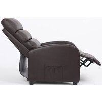 Реклайнер Calviano 2164 (экокожа, коричневый) - Превью изображения №5 — Интернет-магазин Time-Shop