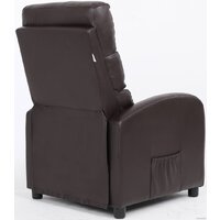 Реклайнер Calviano 2164 (экокожа, коричневый) - Превью изображения №7 — Интернет-магазин Time-Shop