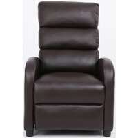 Реклайнер Calviano 2164 (экокожа, коричневый) - Превью изображения №2 — Интернет-магазин Time-Shop