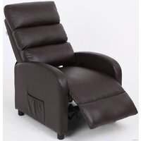 Реклайнер Calviano 2164 (экокожа, коричневый) - Превью изображения №4 — Интернет-магазин Time-Shop