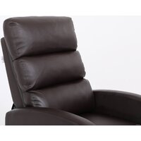 Реклайнер Calviano 2164 (экокожа, коричневый) - Превью изображения №10 — Интернет-магазин Time-Shop