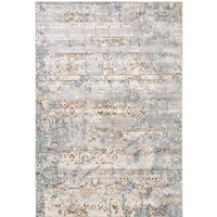 Radjab Carpet Бьянка прямоугольник D057A 7615RK-b 2x2.9 (cream shirink/blue fdy)
