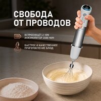 Погружной блендер Weissgauff WHB 341 PTW CordLess Titan - Превью изображения №11 — Интернет-магазин Time-Shop