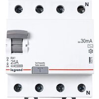 Legrand RX3 4P 25A 10kA 30mA A 402074