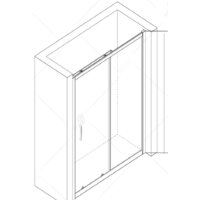Душевая дверь RGW CL-14B 110 - Превью изображения №5 — Интернет-магазин Time-Shop