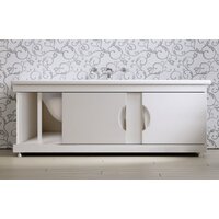 Фронтальный экран под ванну Alavann Monaco Still 150 см (белый) - Превью изображения №3 — Интернет-магазин Time-Shop