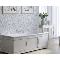 Фронтальный экран под ванну Alavann Monaco Still 150 см (белый) - Превью изображения №2 — Интернет-магазин Time-Shop