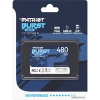 SSD Patriot Burst Elite 480GB PBE480GS25SSDR - Превью изображения №6 — Интернет-магазин Time-Shop