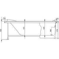 Ванна Aquanet Grenada 180x90 - Превью изображения №8 — Интернет-магазин Time-Shop