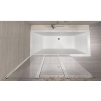 Стеклянная шторка для ванны Rea Agat-3 120 - Превью изображения №4 — Интернет-магазин Time-Shop