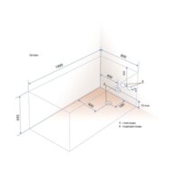 Ванна Triton Цезарь 180x80 (с ножками) - Превью изображения №8 — Интернет-магазин Time-Shop