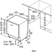Встраиваемая посудомоечная машина Siemens iQ300 SN63HX06CE - Превью изображения №12 — Интернет-магазин Time-Shop