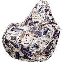 Кресло-мешок Flagman Груша Макси Г2.5-178 Big Ben Latte - Превью изображения №1 — Интернет-магазин Time-Shop