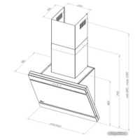 Кухонная вытяжка Akpo Kastos 60 WK-9 (черный) - Превью изображения №2 — Интернет-магазин Time-Shop