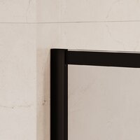 Душевая стенка RGW WA-019B 351001970-84 (черный/прозрачное стекло) - Превью изображения №5 — Интернет-магазин Time-Shop