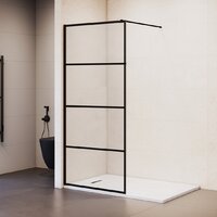 Душевая стенка RGW WA-019B 351001970-84 (черный/прозрачное стекло) - Превью изображения №3 — Интернет-магазин Time-Shop