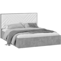 Трия Хилтон универсальная тип 1 с ПМ 160x200 (ателье светлый/белый)