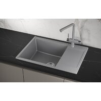 Кухонная мойка Granula ES-7003 (алюминиум) - Превью изображения №4 — Интернет-магазин Time-Shop