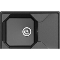 Кухонная мойка GranFest GF-U-740L (черный) - Превью изображения №2 — Интернет-магазин Time-Shop