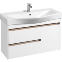 Акватон Тумба под умывальник Нортон 100 1A249001NT010 (белый/дуб эндгр.)