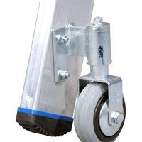 Лестница-стремянка Krause Stabilo с роликами 2х10 ступеней - Превью изображения №3 — Интернет-магазин Time-Shop