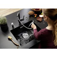 Кухонная мойка Blanco Subline 500-U Coloured Components 527797 (антрацит) - Превью изображения №6 — Интернет-магазин Time-Shop