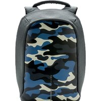 Городской рюкзак XD Design Bobby Compact (синий камуфляж) - Превью изображения №2 — Интернет-магазин Time-Shop