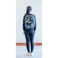 Городской рюкзак XD Design Bobby Compact (синий камуфляж) - Превью изображения №5 — Интернет-магазин Time-Shop