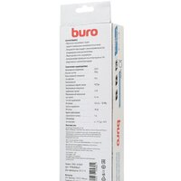 Сетевой фильтр Buro 500SH-1.8-SW-B - Превью изображения №5 — Интернет-магазин Time-Shop