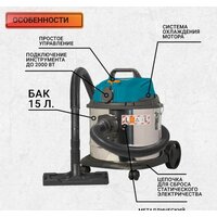 Пылесос Bort BSS-1215 - Превью изображения №11 — Интернет-магазин Time-Shop