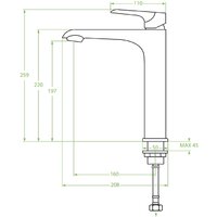 Смеситель Laveo Alea BLE 62ND - Превью изображения №2 — Интернет-магазин Time-Shop