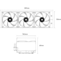 Система жидкостного охлаждения для процессора Ocypus Delta L36 BK ARGB V2 (черный) - Превью изображения №7 — Интернет-магазин Time-Shop