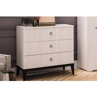 Комод Ангстрем Хилтон спальня ХТ-102.01 (Д) исп.26 (Д1, белый премиум) - Превью изображения №2 — Интернет-магазин Time-Shop