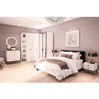 Комод Ангстрем Хилтон спальня ХТ-102.01 (Д) исп.26 (Д1, белый премиум) - Превью изображения №3 — Интернет-магазин Time-Shop