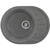 Кухонная мойка Saniteco Pura (графит) - Превью изображения №6 — Интернет-магазин Time-Shop