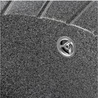 Кухонная мойка Saniteco Pura (графит) - Превью изображения №8 — Интернет-магазин Time-Shop