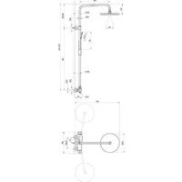Душевая система  Ravak X07P643 - Превью изображения №6 — Интернет-магазин Time-Shop