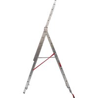 Лестница-стремянка Новая высота NV 323 трёхсекционная профессиональная 3x10 ступеней - Превью изображения №4 — Интернет-магазин Time-Shop