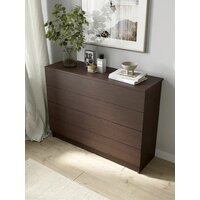 Комод Горизонт Нео 1050 4 ящика (венге) - Превью изображения №5 — Интернет-магазин Time-Shop