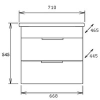  Onika Тумба под умывальник Легран 70.13 107048 - Превью изображения №3 — Интернет-магазин Time-Shop