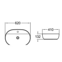 Умывальник SantiLine SL-1082 - Превью изображения №2 — Интернет-магазин Time-Shop