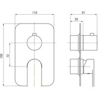 Душевая система  Deante DEANTE_002M - Превью изображения №3 — Интернет-магазин Time-Shop