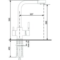 Смеситель Ekko EM4352-4 - Превью изображения №8 — Интернет-магазин Time-Shop