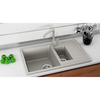 Кухонная мойка Ulgran U-205 (ультра-черный) - Превью изображения №2 — Интернет-магазин Time-Shop