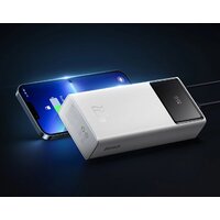 Внешний аккумулятор Baseus EnerFill FP41 Power Bank 22.5W 30000mAh (белый) - Превью изображения №9 — Интернет-магазин Time-Shop
