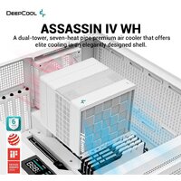 Кулер для процессора DeepCool Assassin IV White Edition - Превью изображения №9 — Интернет-магазин Time-Shop