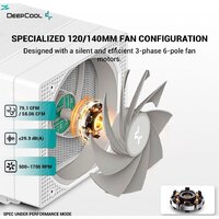 Кулер для процессора DeepCool Assassin IV White Edition - Превью изображения №11 — Интернет-магазин Time-Shop
