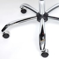 Офисное кресло TetChair Bergamo флок (хром/серый 29) - Превью изображения №10 — Интернет-магазин Time-Shop